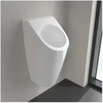 Villeroy & Boch Architectura Urinal 55860001 wei&szlig;, vorne rund, Zu- und Ablauf