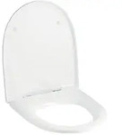 Geberit Vivano WC-Sitz 574905000 wei&szlig;, mit Deckel, Scharniere verchromt, mit