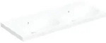 Geberit Acanto Doppelwaschtisch 500628018 120 x 48,2 cm, mit &Uuml;berlauf, ohne