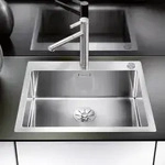 Blanco Claron Sp&uuml;le 521639 550-IF/A, 61 x 51 cm, Edelstahl, mit PushControl
