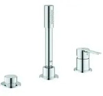 Grohe Lineare Wannenarmatur 19965001 chrom, ohne Auslauf, Wannenrandkombination