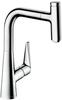 hansgrohe Talis Select S220 Küchenarmatur 72822800 Edelstahl-Optik, schwenkbar,