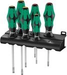Wera Schraubendrehersatz Kraftform Plus 334/6 6-teilig + Rack