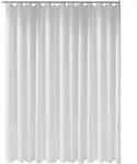 Keuco Plan uni Duschvorhang 14944000120 200 x 200 cm, 11 &Ouml;sen, weiss
