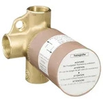 hansgrohe Grundk&ouml;rper Trio 15981180 Absperr- und Umstellventil, DN 20