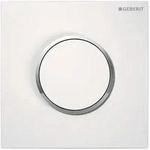 Geberit Hytouch Typ 10 Urinalsteuerung 116015KJ1 pneumatisch, weiss/verchromt/weiss