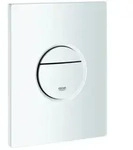 Grohe Nova Cosmopolitan Bet&auml;tigunsplatte 38765SH0 wei&szlig;, senkrechte und...
