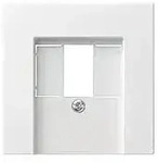 Gira Zentralabdeckung f&uuml;r f&uuml;r TAE und USB Reinwei&szlig; gl&auml;nzend 027603 lu&szlig;dose