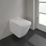 Villeroy & Boch Finion Wand WC 4664R0R1 37,5x56cm, weiss, Ceramicplus, sp&uuml;lrandlos