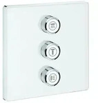 Grohe Grohtherm Smartcontrol Brausethermostat 29158LS0, moon white, 3-fach
