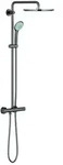 Grohe Euphoria 310 Duschsystem 26075A00 hard graphite, mit Brausethermostat