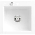 Villeroy und Boch Subway Fl&auml;chenb&uuml;ndige Sp&uuml;le 33152FKG mit Ablaufgarnitur und
