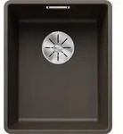 Blanco Subline 320-f Sp&uuml;le 523421 34,7x42,7cm, PuraDur cafe, f&uuml;r Unterbau