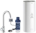 Grohe Red Mono K&uuml;chenarmatur 30080001 chrom, L-Size, C-Auslauf, mit Boiler