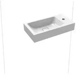 Kaldewei Cono Handwaschbecken 908006013001 55x30cm, ohne &Uuml;berlauf, 1 Hahnloch