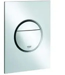 Grohe Nova Cosmopolitan S Bet&auml;tigungsplatte 37601P00, mattchrom, 2 Mengensp&uuml;lung