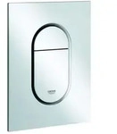 Grohe Arena Cosmopolitan S Bet&auml;tigungsplatte 37624P00, mattchrom, 2 Mengensp&uuml;lung