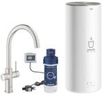 Grohe Red Duo K&uuml;chenarmatur 30079DC1 supersteel, L-Size, C-Auslauf, mit Boiler