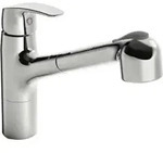 Hansa Hansapinto K&uuml;chenarmatur 45182283 Ausziehbrause, 2-strahlig, schwenkbar,
