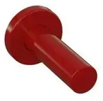 Hewi 477 Reservepapierhalter 477.21.20033 rubinrot, mit Rosette