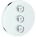 Grohe Grohtherm Smartcontrol Brausethermostat 29152LS0, moon white, 3-fach
