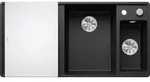 Blanco Axia iii s-f Sp&uuml;le 523489 99x50cm, PuraDur anthrazit, rechts, mit
