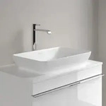 Villeroy und Boch Venticello Einbau-Waschtisch 411355RW 55x36cm, stone white C-plus,