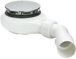 Viega Ablaufgarnitur Tempoplex 6963 60 mm, 112 x 40/50 mm, verchromt