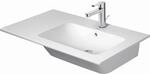 Duravit Me by Starck M&ouml;bel-Waschtisch 2346830000 830x490mm, asymmetrisch, Becken