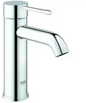 Grohe Essence Waschtischarmatur 23797001 S-Size, chrom, mit Push-open Ablaufgarnitur