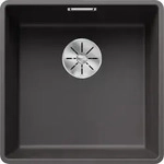 Blanco Subline 400-f Sp&uuml;le 523495 42,7x42,7cm, PuraDur felsgrau, f&uuml;r Unterbau