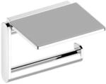 Keuco Plan Toilettenpapierhalter 14973170000 mit Ablage, offene Form, Aluminium