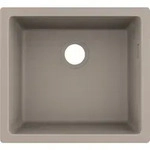hansgrohe Unterbausp&uuml;le 43431380 500 x 450 mm, 1 Hauptbecken, betongrau