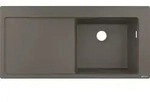 hansgrohe Einbausp&uuml;le 43314290 1050 x 510 mm, 1 Hauptbecken rechts, Abtropffl&auml;che,