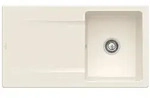 Villeroy & Boch Siluet Einbausp&uuml;le 333501KR mit Ablaufgarnitur und Handbet&auml;tigung,