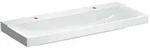 Geberit Xeno2 Waschtisch 500550011 120x48cm, wei&szlig;, KeraTect, 2 Hahnl&ouml;cher