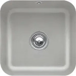 Villeroy und Boch Unterbausp&uuml;le 670302KD mit Ablaufgarnitur, Exzenterbet&auml;tigung,