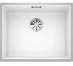 Blanco SUBLINE 500-IF SteelFrame Sp&uuml;le 524110 54,3x44,3cm, PuraDur wei&szlig;, Einbau von
