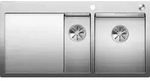 Blanco Claron 6 s-if Sp&uuml;le 521645 100x51cm, Edelstahl, rechts, PushControl