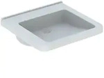 Geberit Renova Comfort Waschtisch 128556600 55 x 52,5cm, wei&szlig; KeraTect, ohne