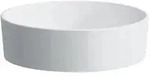 LAUFEN Waschtisch-Schale Kartell 8123310001121 42x42x13,5cm, wei&szlig;, ohne &Uuml;berlauf,