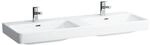 LAUFEN Pro S Doppelwaschtisch 8149680001041 130x46cm, unterbauf&auml;hig, wei&szlig;, 1