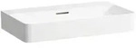 LAUFEN VAL Waschtisch 8102850001091, 75x42cm, ohne Hahnloch, mit &Uuml;berlauf,
