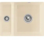 Villeroy und Boch Unterbausp&uuml;le 675802FU mit Ablaufgarnitur und Excenterbet&auml;tigung,