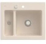 Villeroy und Boch Subway 60 XM Einbausp&uuml;le 678002FU mit Ablaufgarnitur,