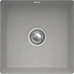 Villeroy und Boch Unterbausp&uuml;le 332502KD mit Ablaufgarnitur und Excenterbet&auml;tigung,