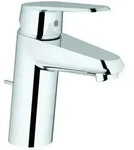 Grohe Waschtisch Armatur Eurodisc 3319020E Cosmopolitan, chrom, mit Ablaufgarnitur,