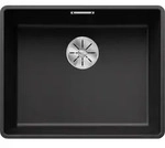 Blanco Subline 500-f Sp&uuml;le 523532 52,7x42,7cm, PuraDur anthrazit, f&uuml;r Unterbau