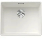 Blanco Subline 500-f Sp&uuml;le 523535 52,7x42,7cm, PuraDur wei&szlig;, f&uuml;r Unterbau