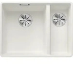 Blanco Subline 340/160-f Sp&uuml;le 523571 55,2x42,7cm, PuraDur wei&szlig;, links, f&uuml;r